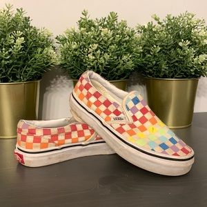 Rainbow Vans size 13